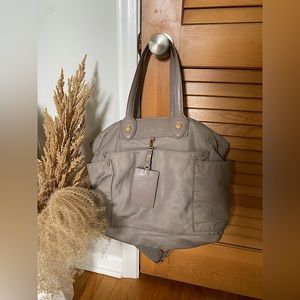 Gray Marc Jacobs Nylon Bag